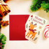Christmas Cards Set 5x7 – 18 Holiday Greeting Cards with Envelopes 6 Assorted Designs Boxed for Easy Storage Printed Messages Inside