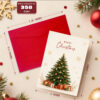 Christmas Cards Assortment Box 5x7 – 18 Pack Holiday Greeting Cards with Envelopes, 6 Elegant Christmas Designs, Premium 350gsm Thick Cardstock, Printed Messages Inside